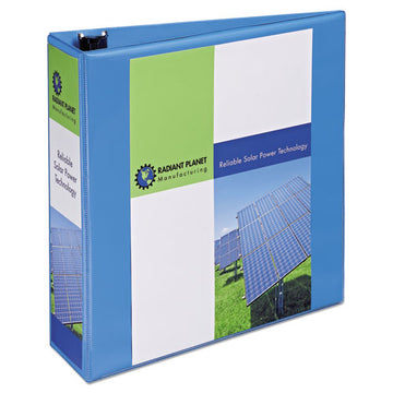 Avery® Heavy-duty Non Stick View Binder With Durahinge And Slant Rings, 3 Rings, 3" Capacity, 11 X 8.5, Light Blue, (5601) freeshipping - TVN Wholesale